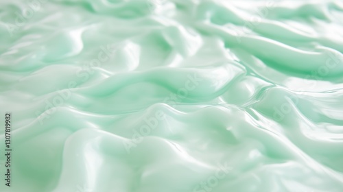 Vibrant abstract digital art with dynamic color gradients, soft blur and shallow focus effects