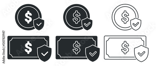 Secure payment icon. illustration vector