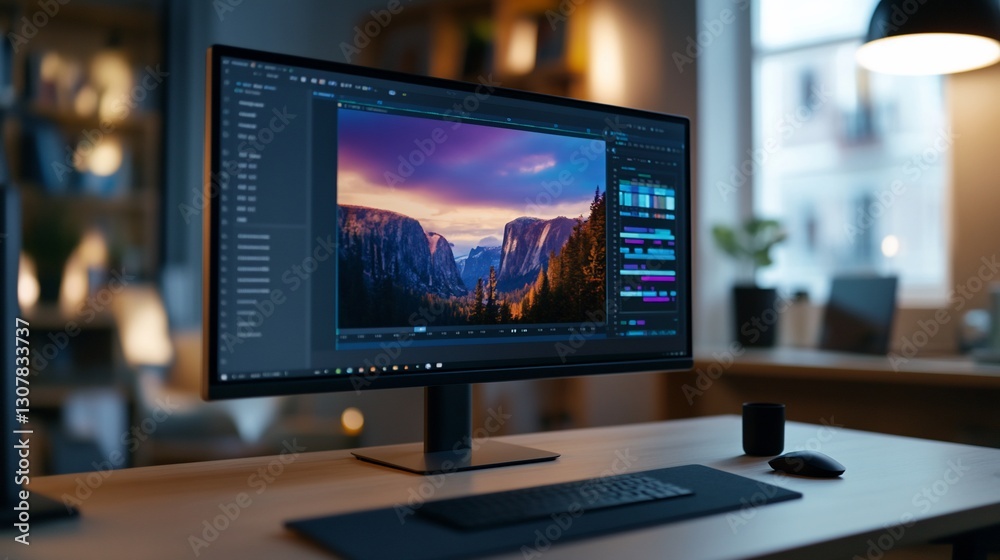 Editing Software on Home Desktop Editing Software on Home Desktop