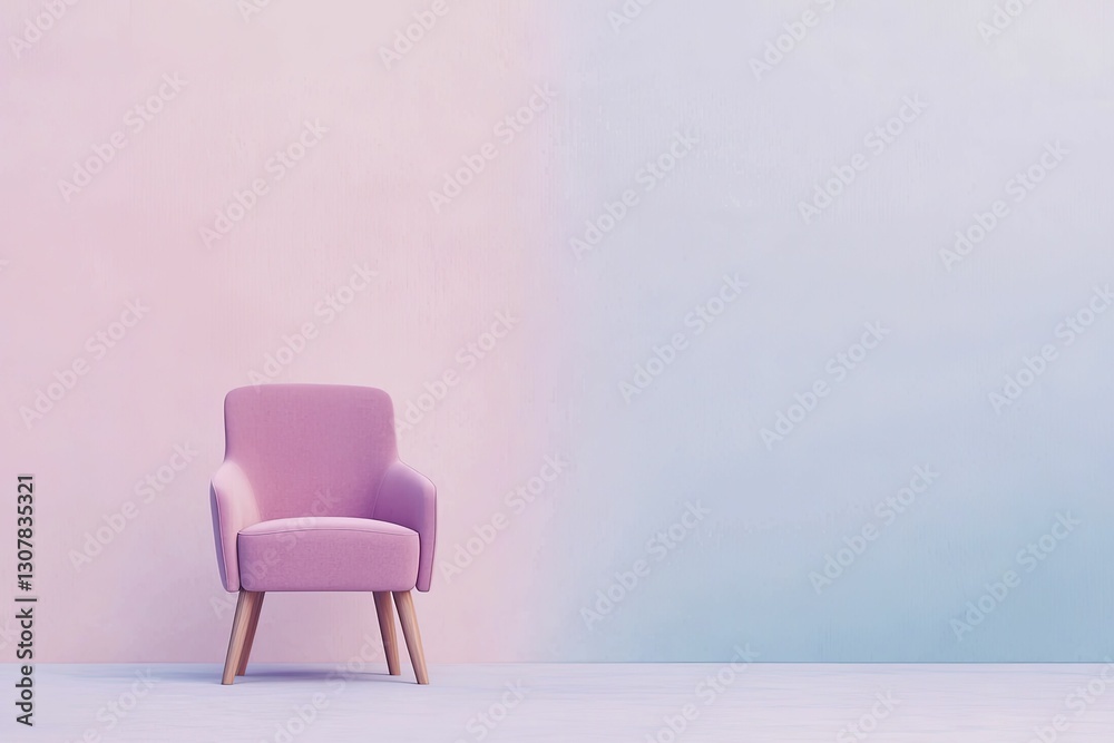 Fototapeta premium Empty conference room with minimalist design, presenting a tidy, efficient atmosphere ideal for corporate discussions.