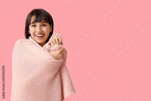 Beautiful young woman with ...