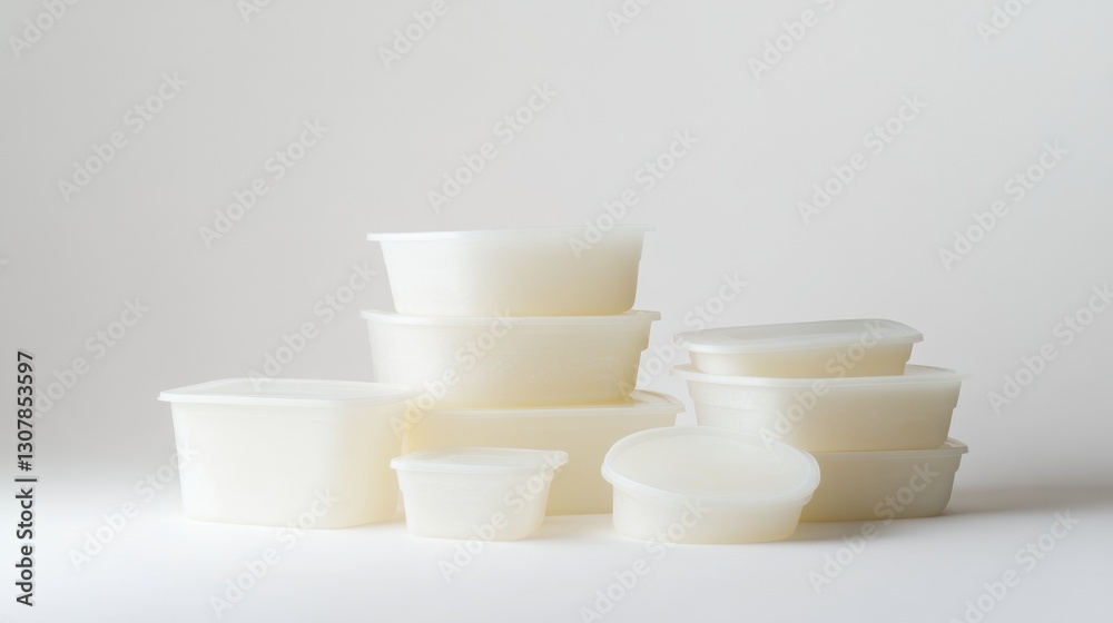 White containers for everyday use versatile storage solutions in a minimalist design White containers for everyday use versatile storage solutions in a minimalist design
