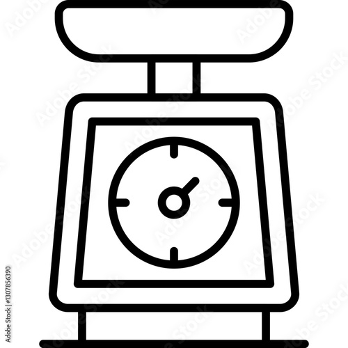 Scale Icon Vector Element