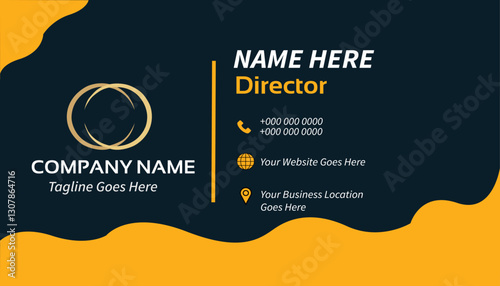 Creative Corporate Modern Business Business card design template Or Promotional Business A4 size , and Creative design.