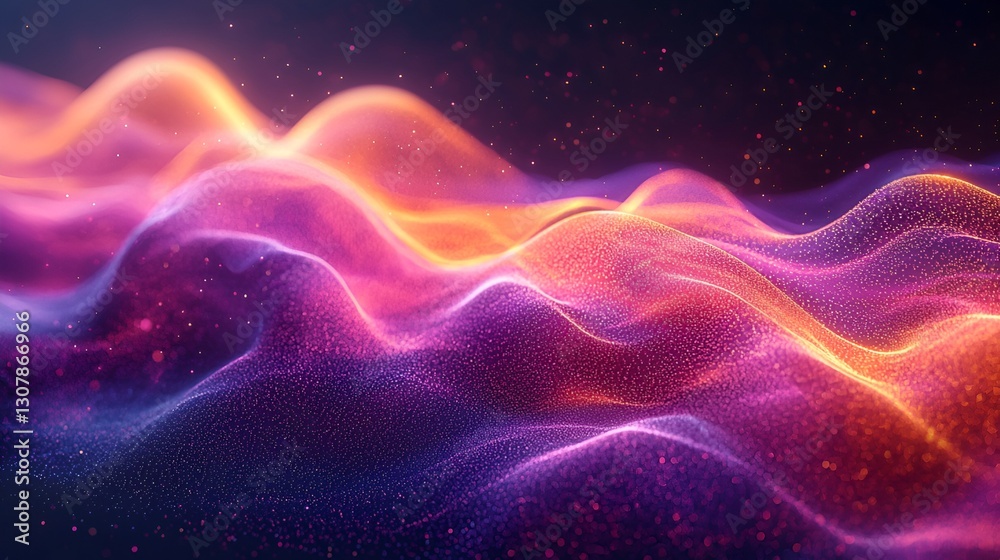 Abstract vibrant colorful digital waves Abstract vibrant colorful digital waves