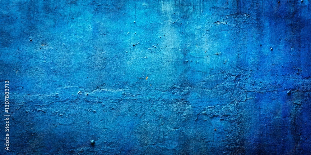 Obraz premium Abstract Blue Noise Grunge Texture: Modern Art Background Pattern Design