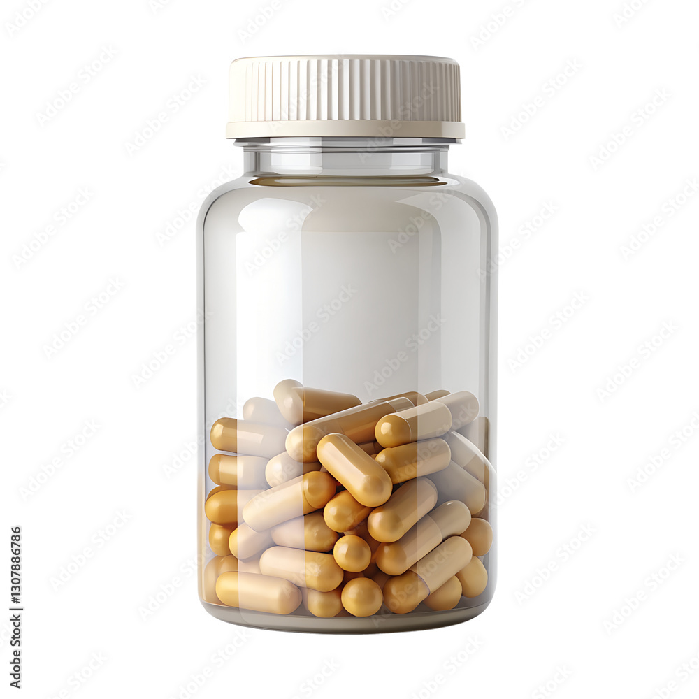 bottle of pills isolated bottle of pills isolated