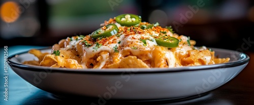 Cheesy Jalapeno Fries in a Bowl photo