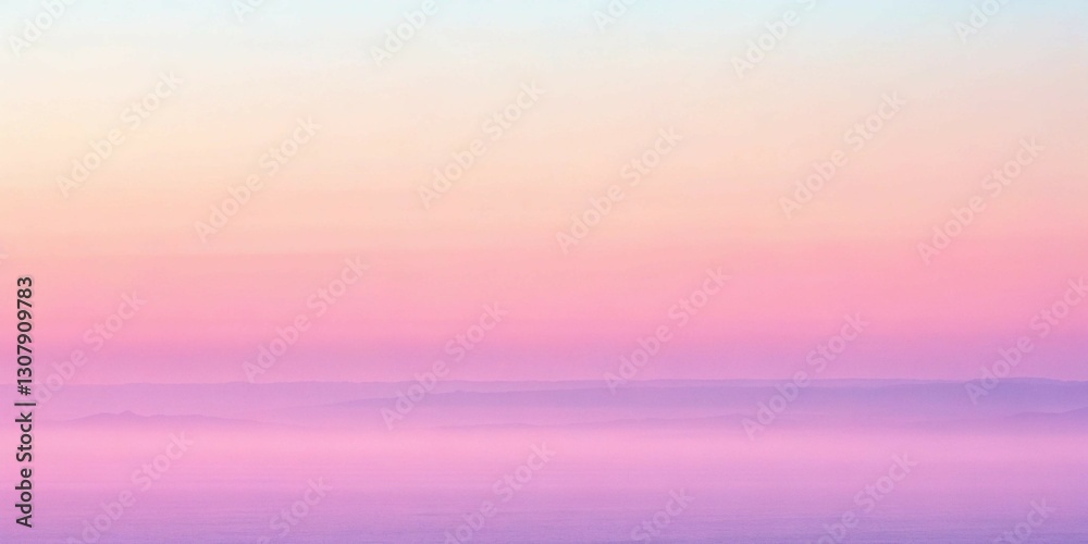 Fototapeta premium Dreamy Pink Sunset Background – Soft and Aesthetic Gradient