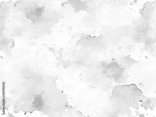 Abstract gray watercolor background with soft textures and subtle gradients for design use