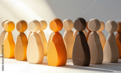 selection concept. Human Resources Management, talent recruitment leadership.
