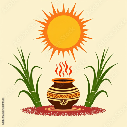 Vintage Styled Unique Happy Pongal Appreciation (8)