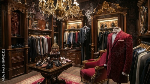 Opulent Wardrobe, A Glimpse into Luxurious Fashion and Timeless Style