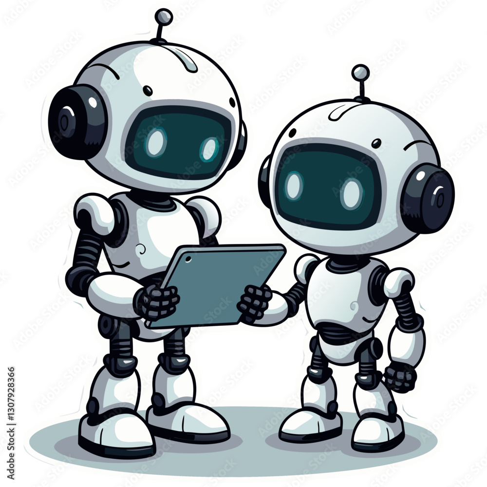 blue screen robot with white background blue screen robot with white background
