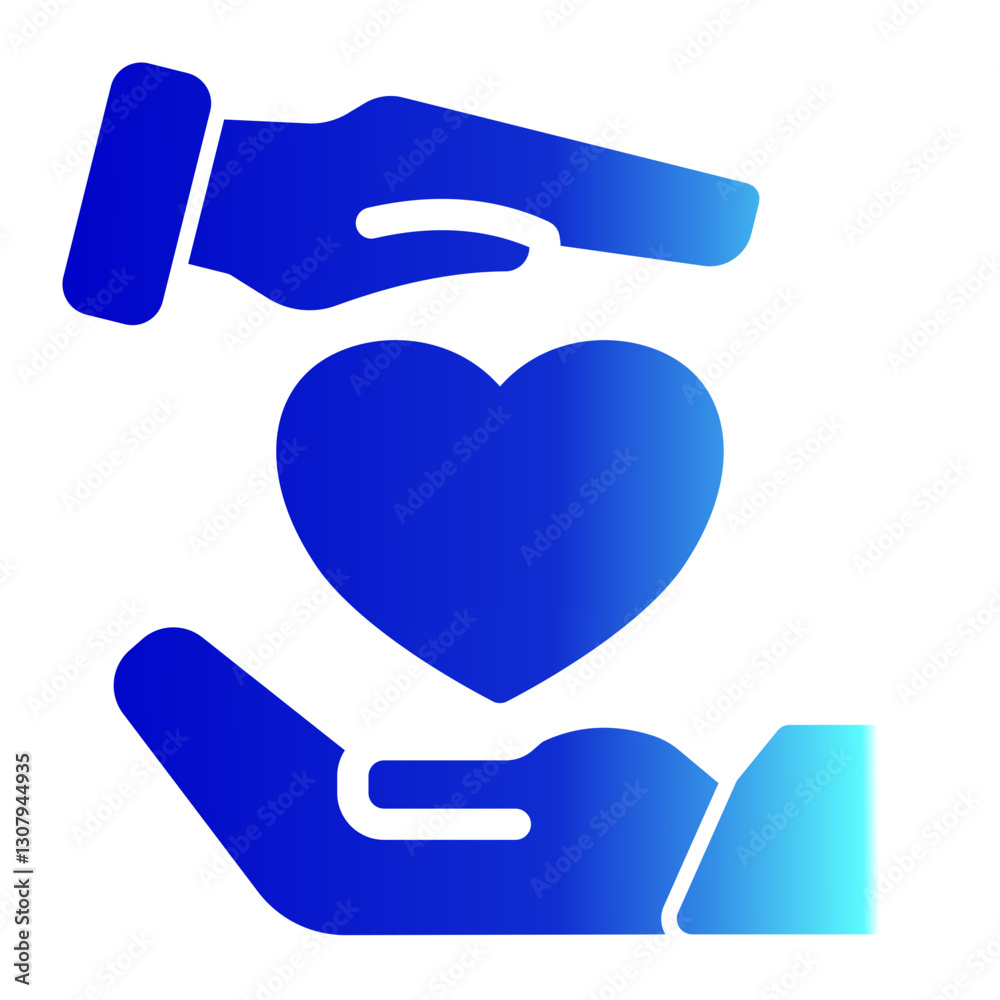 Volunteer icon solid gradient style for download (Help and Support Pack) Volunteer icon solid gradient style for download (Help and Support Pack)