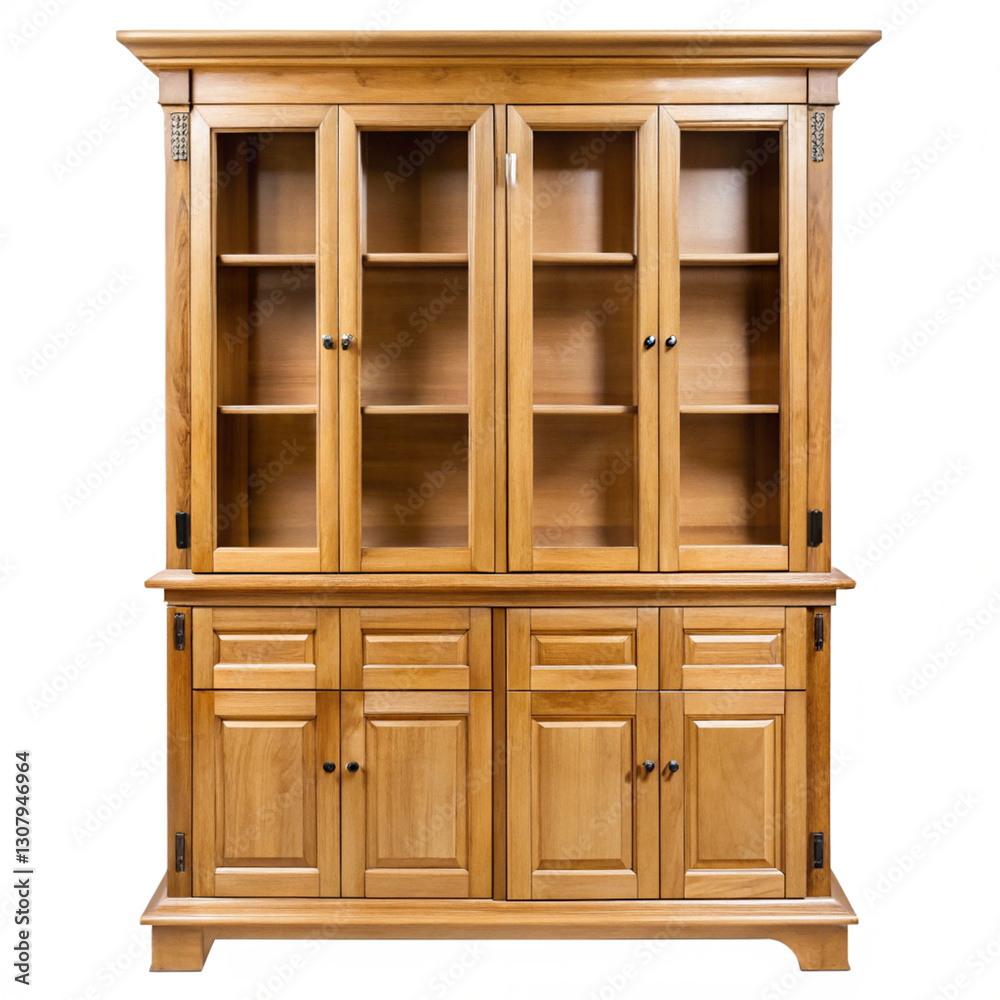Maple Grove Cabinet isolated on white background Maple Grove Cabinet isolated on white background