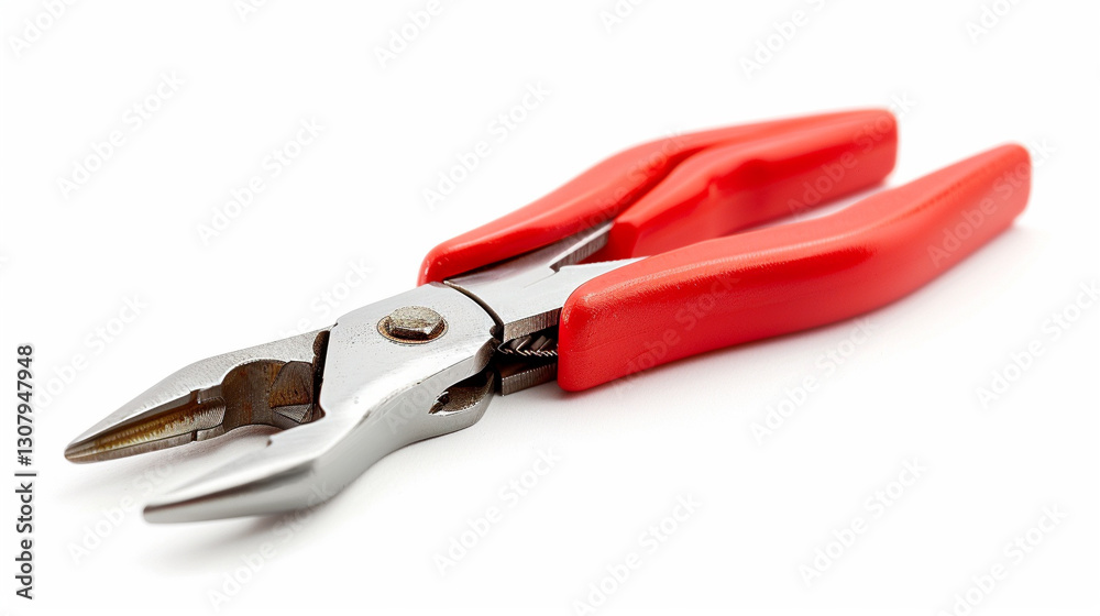 Crimping Tool on an isolated white background, object focused, png, stock image, hd quality Crimping Tool on an isolated white background, object focused, png, stock image, hd quality