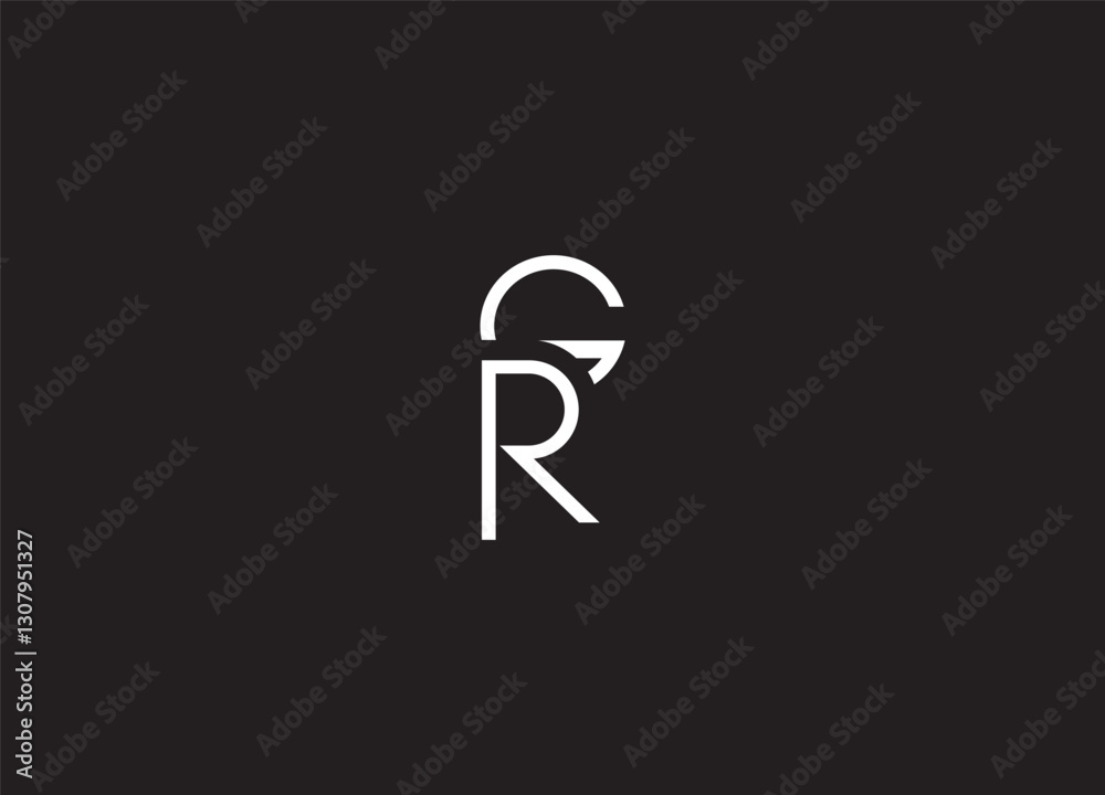 RG creative logo design and initial logo RG creative logo design and initial logo