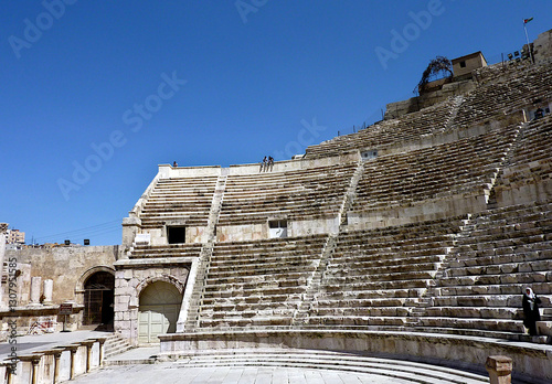 Turkey, Europe - September 22, 2018: An antique amphitheater. Ruins.