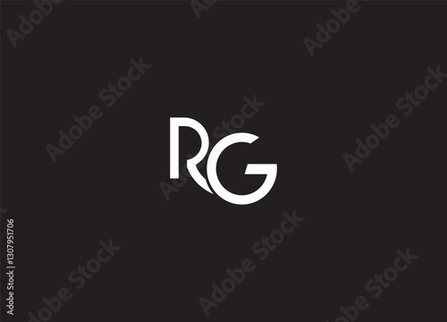 RG creative logo design and initial logo