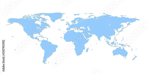 World map  
