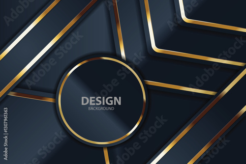 gold Abstract vector background board for text and message design modern. vector illustration