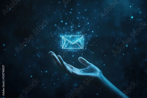 contact us concept. hand show icon ( address, phone, email, mobile, call ) contact customer support. help from mail websites digital technology of business contact service 