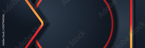 gold banner Abstract vector background board for text and message design modern. vector illustration