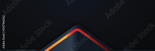gold banner Abstract vector background board for text and message design modern. vector illustration