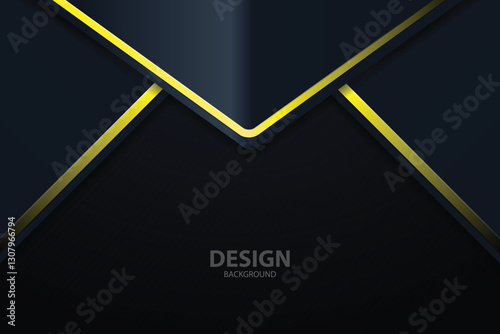 gold Abstract vector background board for text and message design modern. vector illustration