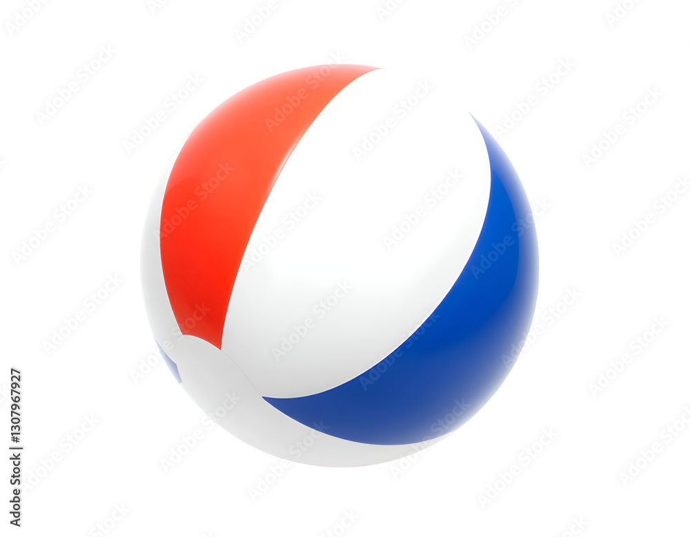 Beach ball with flag of France Beach ball with flag of France