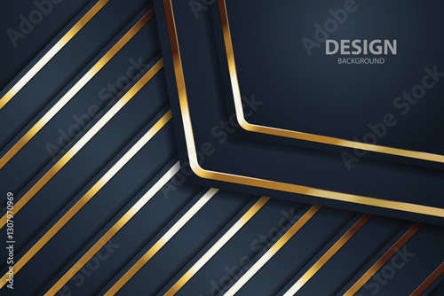 gold Abstract vector background board for text and message design modern. vector illustration