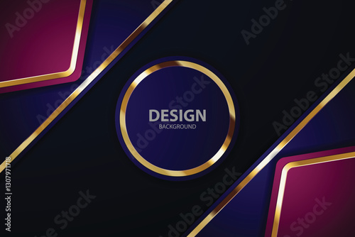 gold Abstract vector background board for text and message design modern. vector illustration