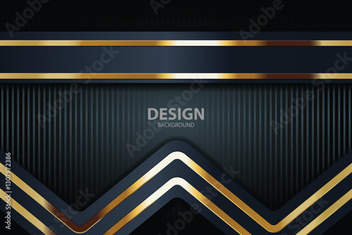 gold Abstract vector background board for text and message design modern. vector illustration