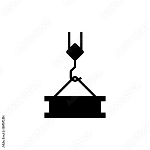 hoist icon. vector Editable ,flat design 