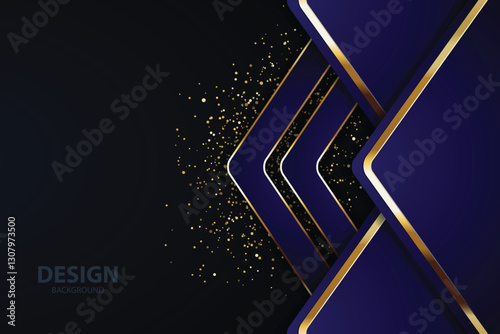 gold Abstract vector background board for text and message design modern. vector illustration