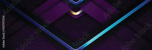 gold banner Abstract vector background board for text and message design modern. vector illustration