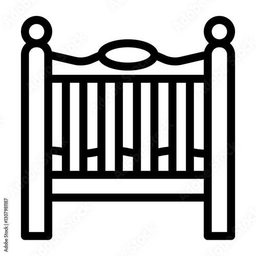 crib Line Icon