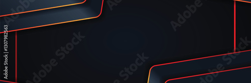 gold banner Abstract vector background board for text and message design modern. vector illustration
