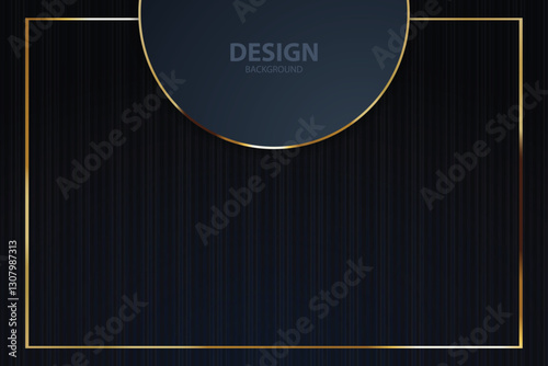 gold Abstract vector background board for text and message design modern. vector illustration