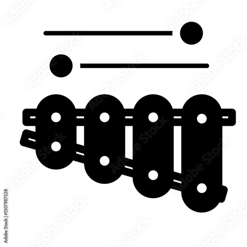 xylophone Solid icon