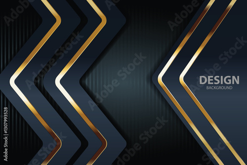gold Abstract vector background board for text and message design modern. vector illustration