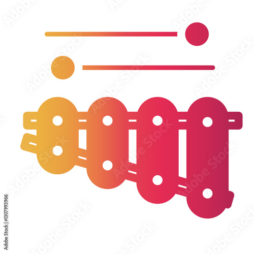 xylophone Gradient icon