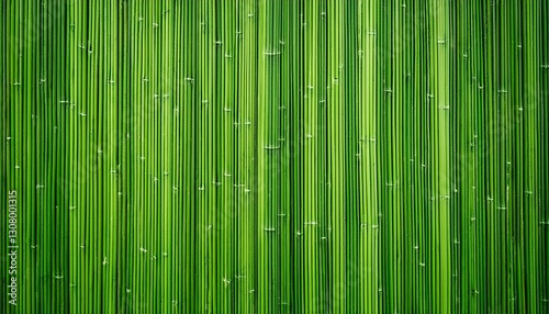 vibrant green bamboo wall vertical pattern texture