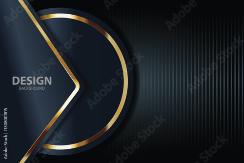 gold Abstract vector background board for text and message design modern. vector illustration