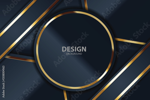 gold Abstract vector background board for text and message design modern. vector illustration
