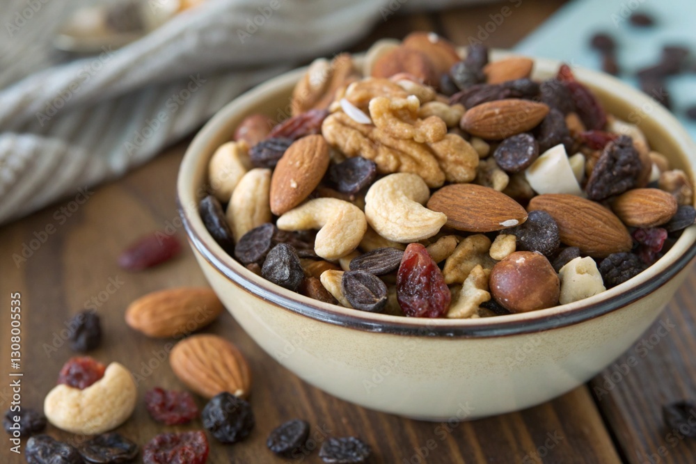 Mixed nuts in a bowl Mixed nuts in a bowl