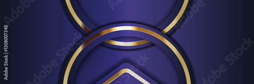 gold banner Abstract vector background board for text and message design modern. vector illustration