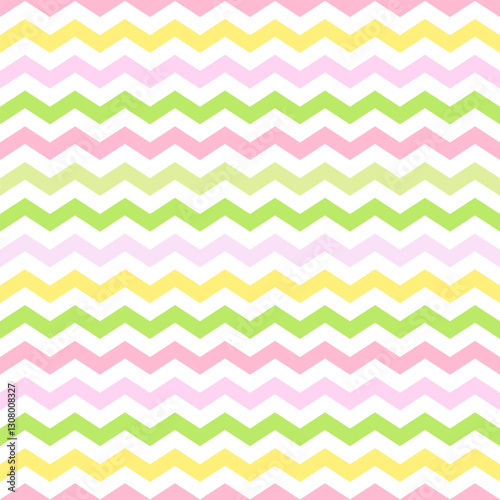 Colorful Zigzag Seamless Pattern texture