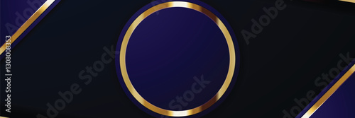 gold banner Abstract vector background board for text and message design modern. vector illustration